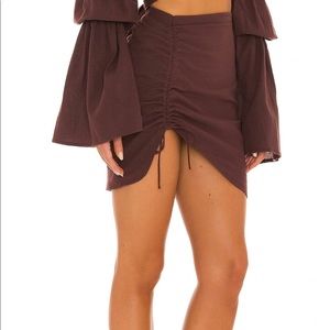 Mini Ruched Skirt - Bananhot